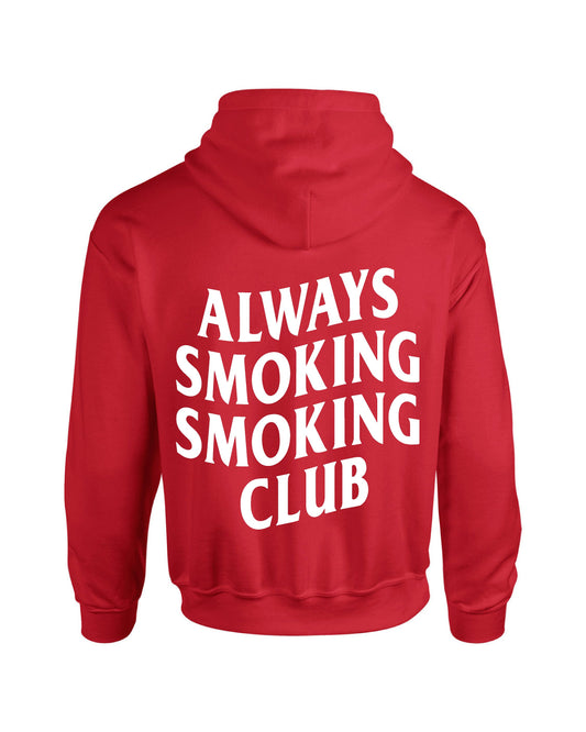 Club Logo Hoodie- Red