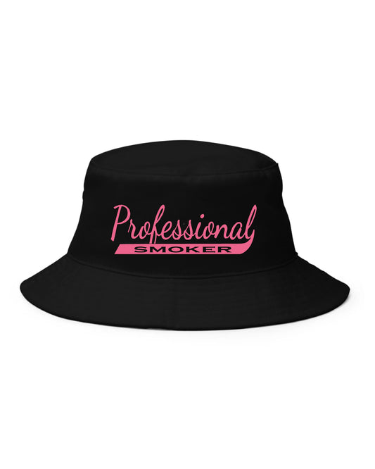 Professional Smoker Bucket Hat Black/Pink