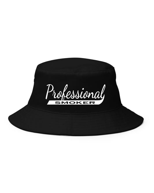 Professional Smoker Bucket Hat Black/White